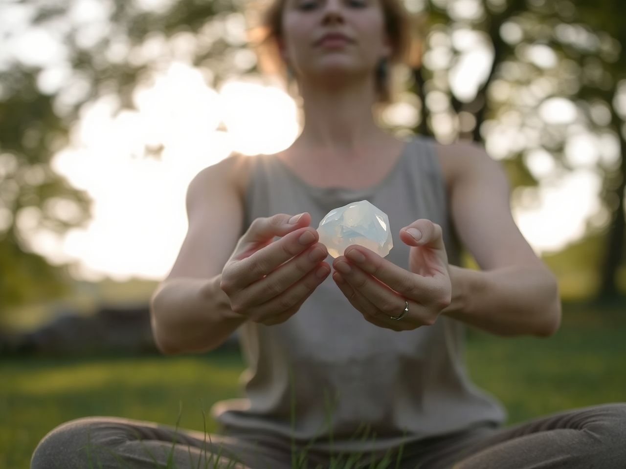 Az opalit segíti a mély meditációban és lelki tisztulásban.