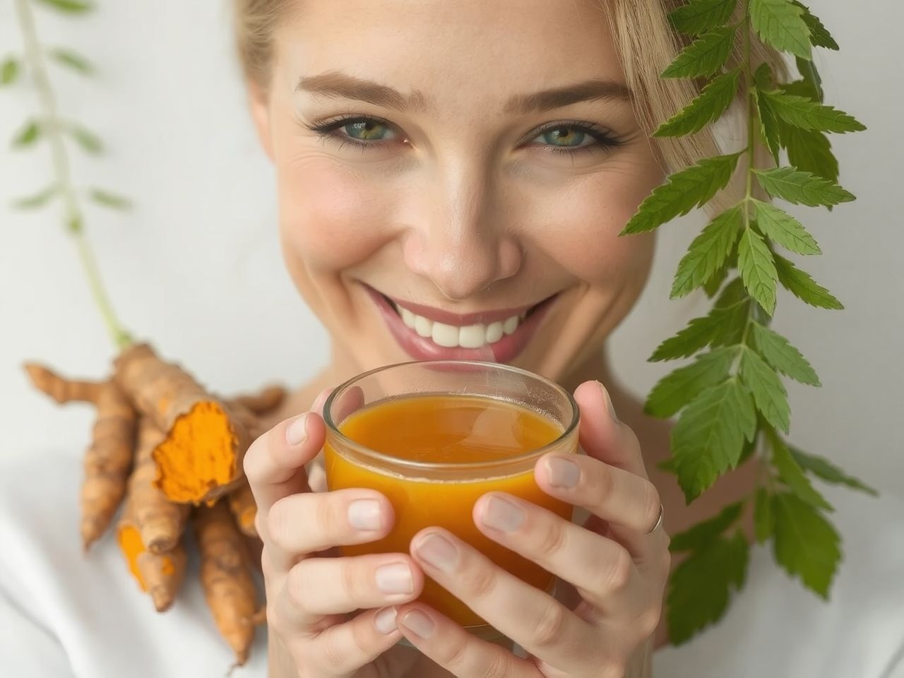 A kurkuma gyulladáscsökkentő hatása élénkíti a bőrt.