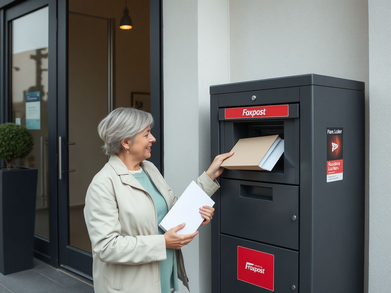A Foxpost automaták 0-24 órás csomagátvételt biztosítanak kényelmesen.