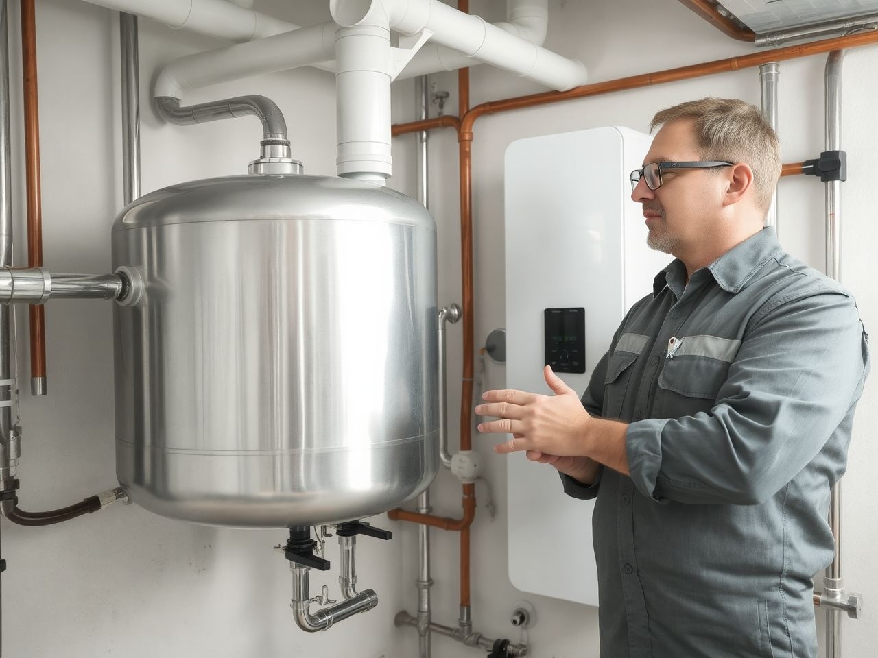 A kiegyenlítő tartály növeli a rendszer energiahatékonyságát és élettartamát.