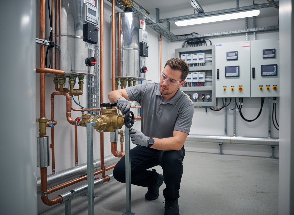 A négyjáratú keverőszelep jelentősen csökkenti a fűtési energiafelhasználást.