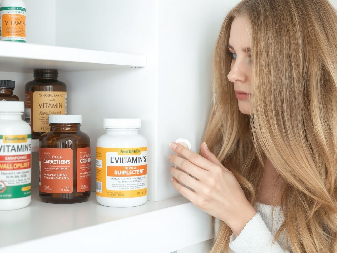 Az étrend-kiegészítők segíthetnek hajhullás esetén vitaminhiány mellett.