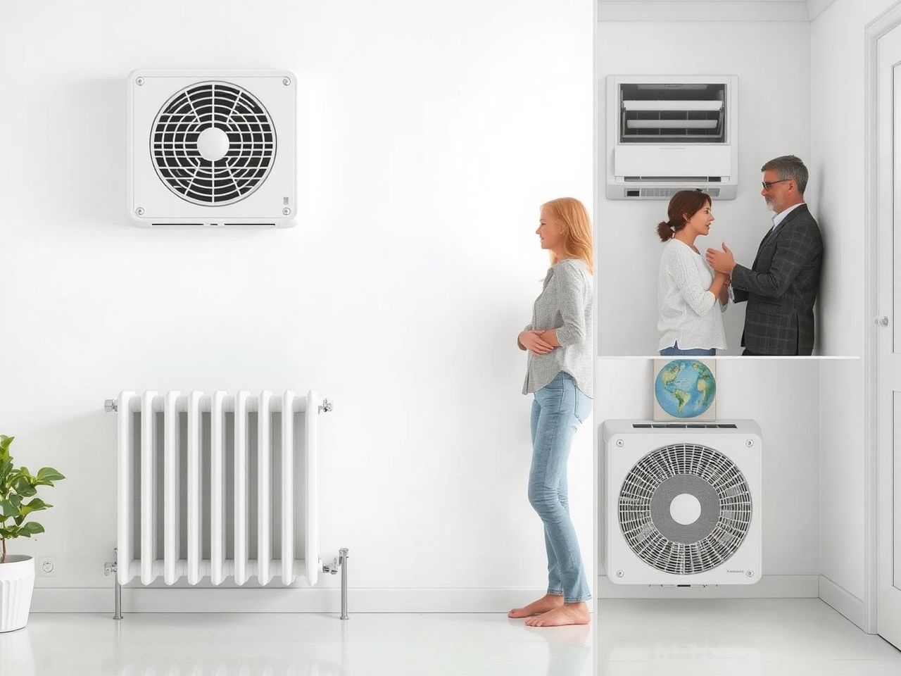 A fan coil rendszerek energiatakarékosabbak és szabályozhatók, mint hagyományos klímák.