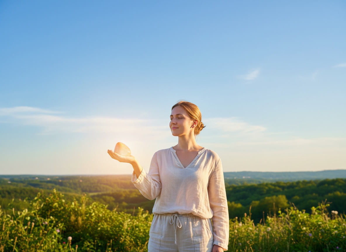 A napkő serkenti a fizikai energiát és vitalitást.