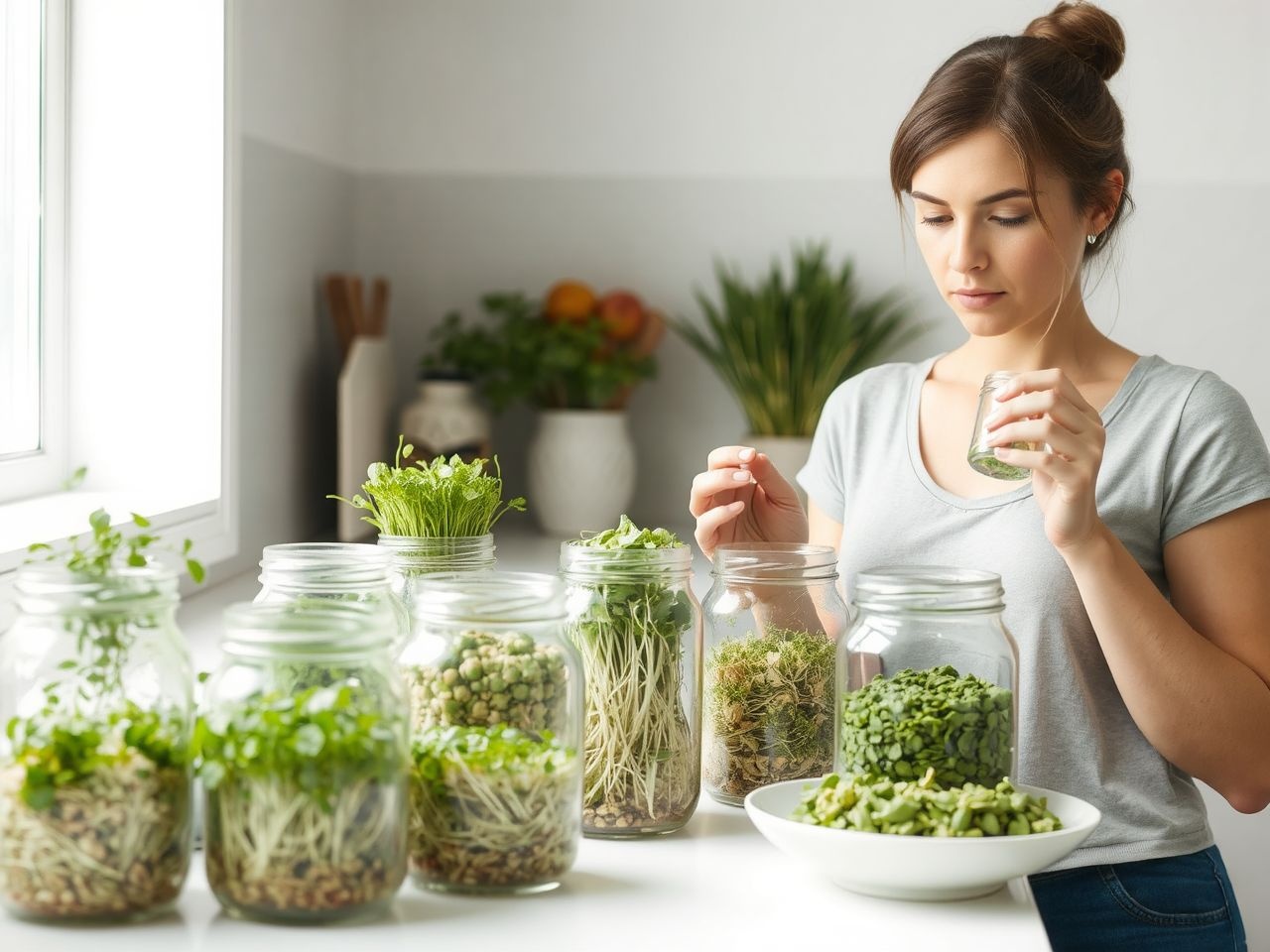 A csírák fogyasztása immunerősítő és emésztést segítő hatású.