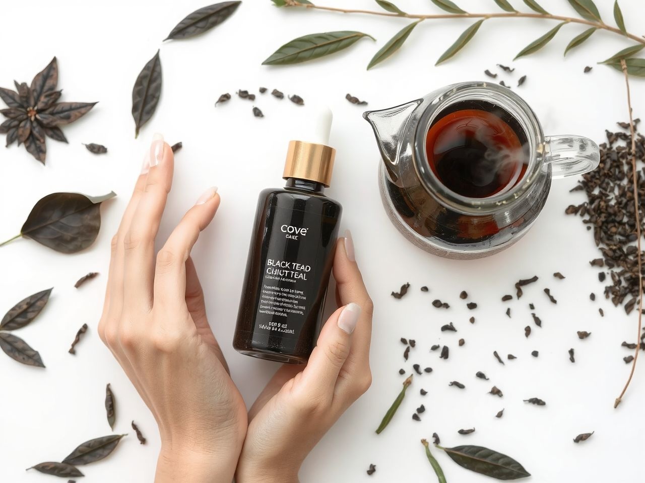 A fekete tea antioxidánsai segítik a bőr fiatalítását.