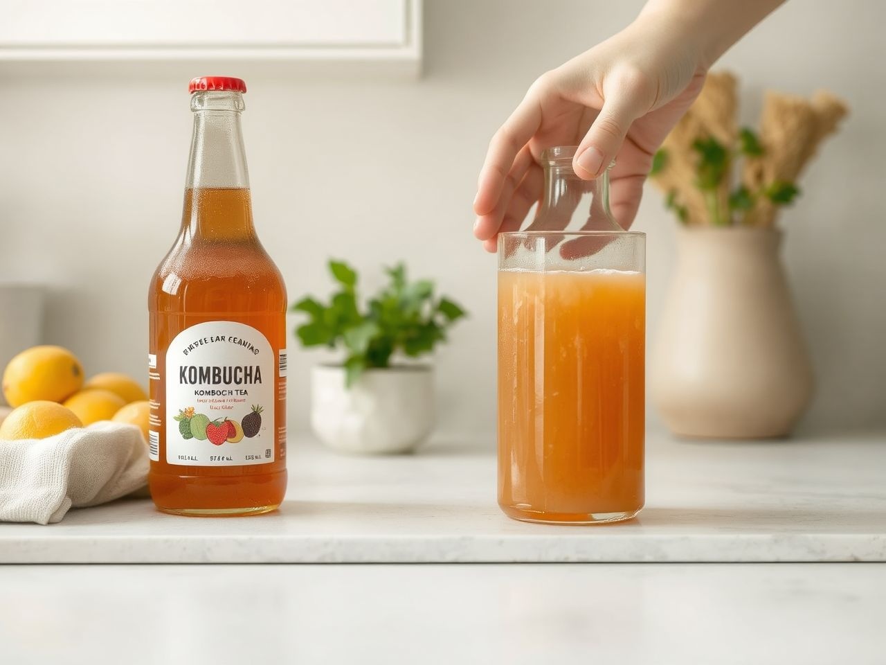 A kombucha tea probiotikumokban gazdag, támogatja az emésztést.