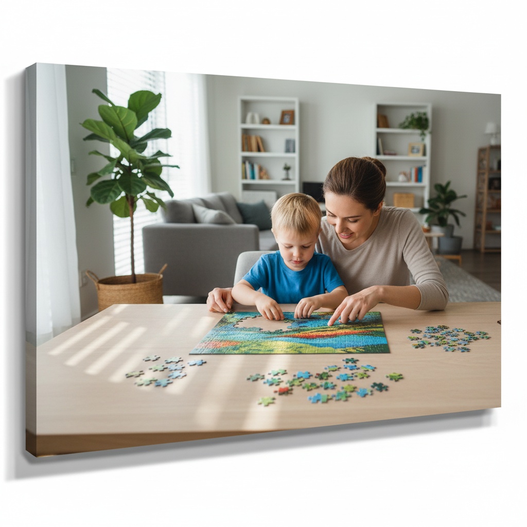 A puzzle játékok rendszeres használata javítja a memóriát és koncentrációt.
