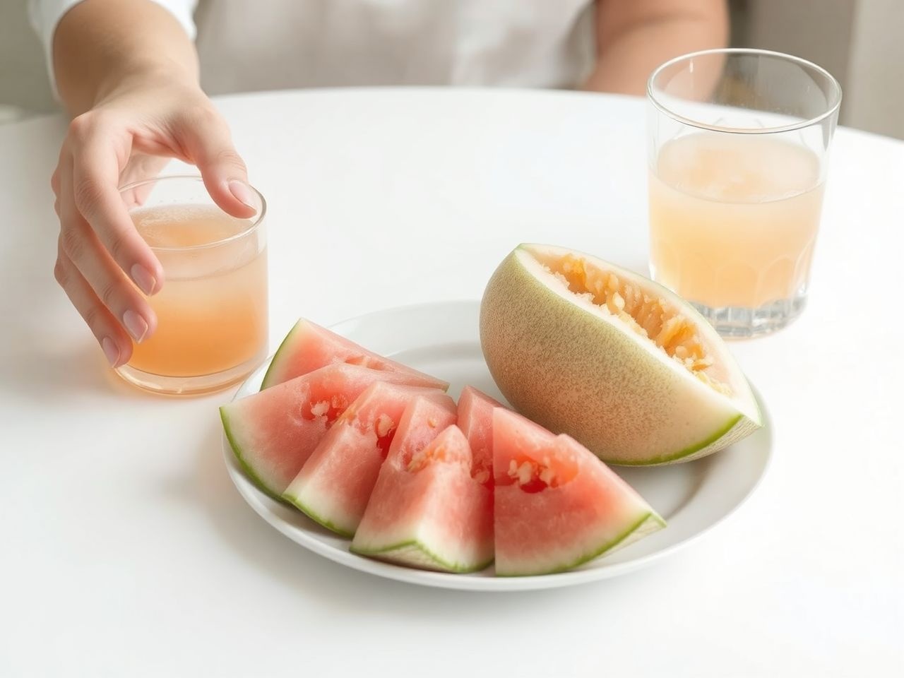 A királydinnye frissen, turmixban vagy salátában fogyasztható.