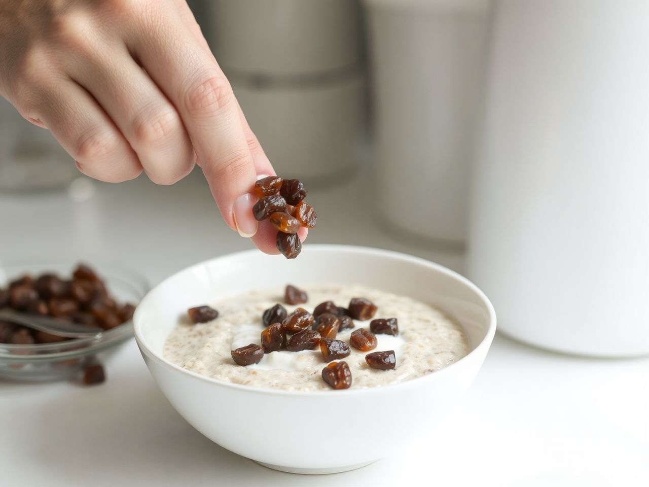 A mazsola remek rostforrás, könnyen nassolható étel.