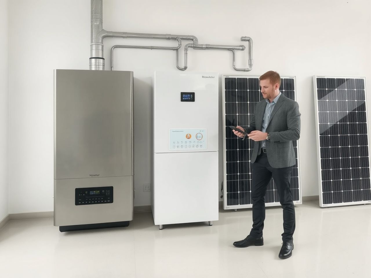 Az intelligens vezérlés optimalizálja a hibrid kazánok energiahatékonyságát.