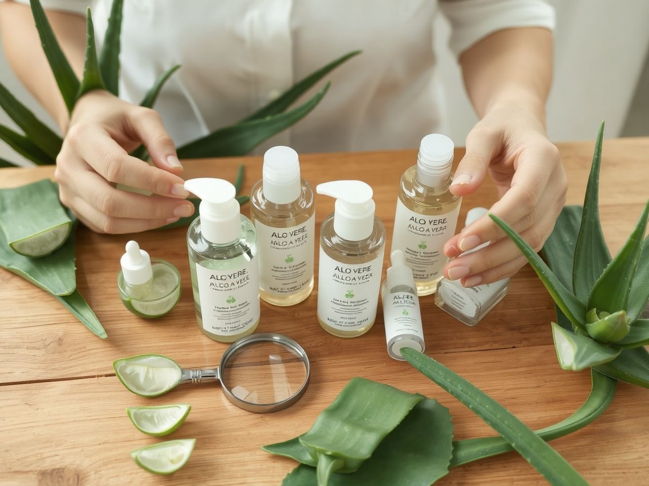 Válassz magas százalékos, organikus Aloe vera tartalmú termékeket!
