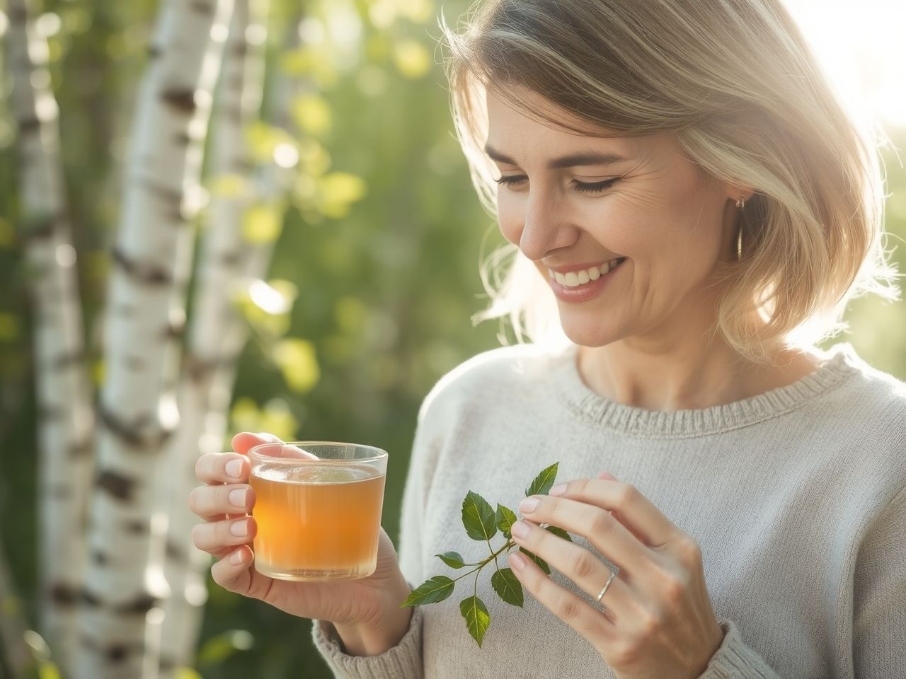 A nyírfalevél erősíti az immunrendszert és növeli az vitalitást.