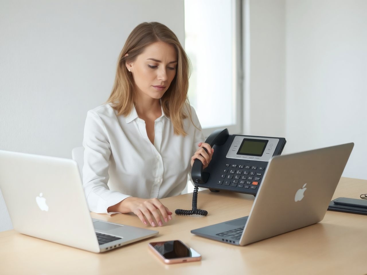 Az IP telefon lehetővé teszi a hatékony távmunka kommunikációt.
