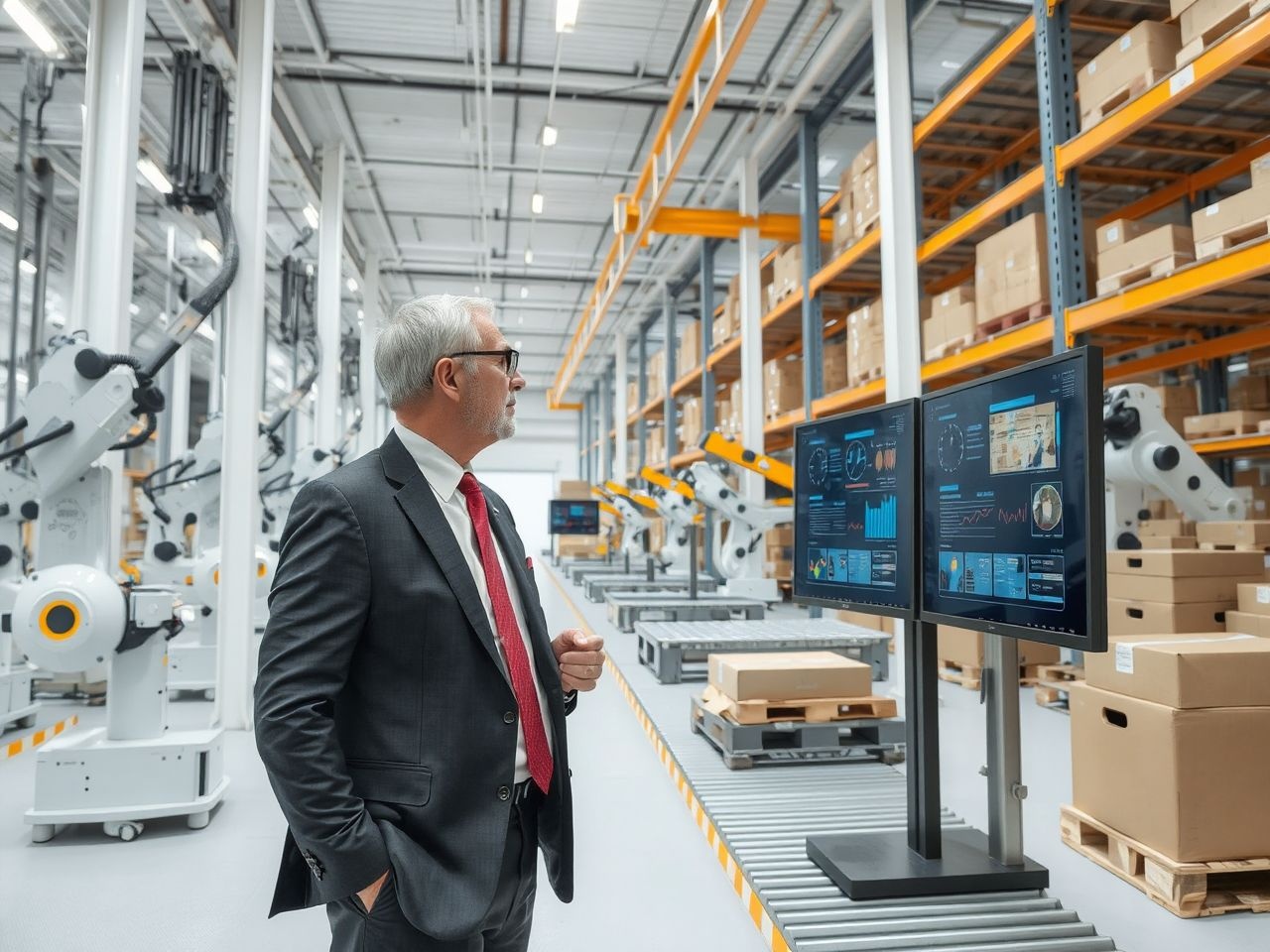 Az automatizáció és mesterséges intelligencia forradalmasítja a logisztikát.