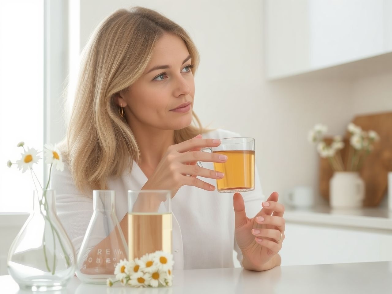 A kamillatea antioxidánsai segíthetnek a gyulladások csökkentésében.