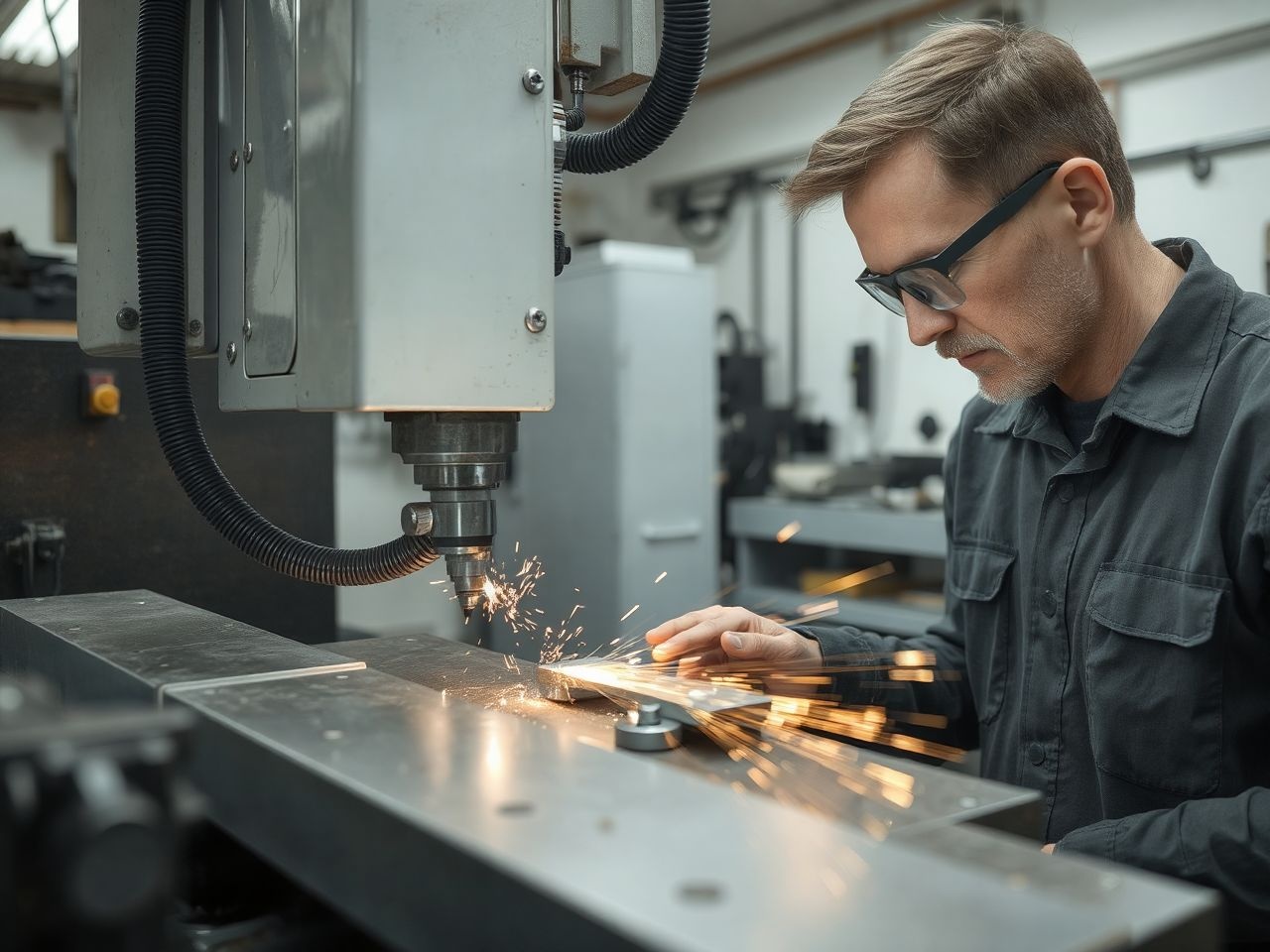 A CNC marás pontosságát anyagkeménység és szerszámkopás korlátozza.