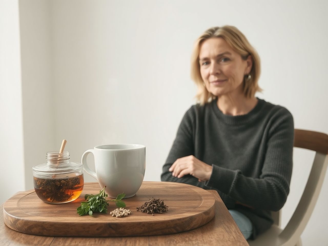 Máj meridián tea támogatja az emésztést, de terheseknek nem ajánlott.