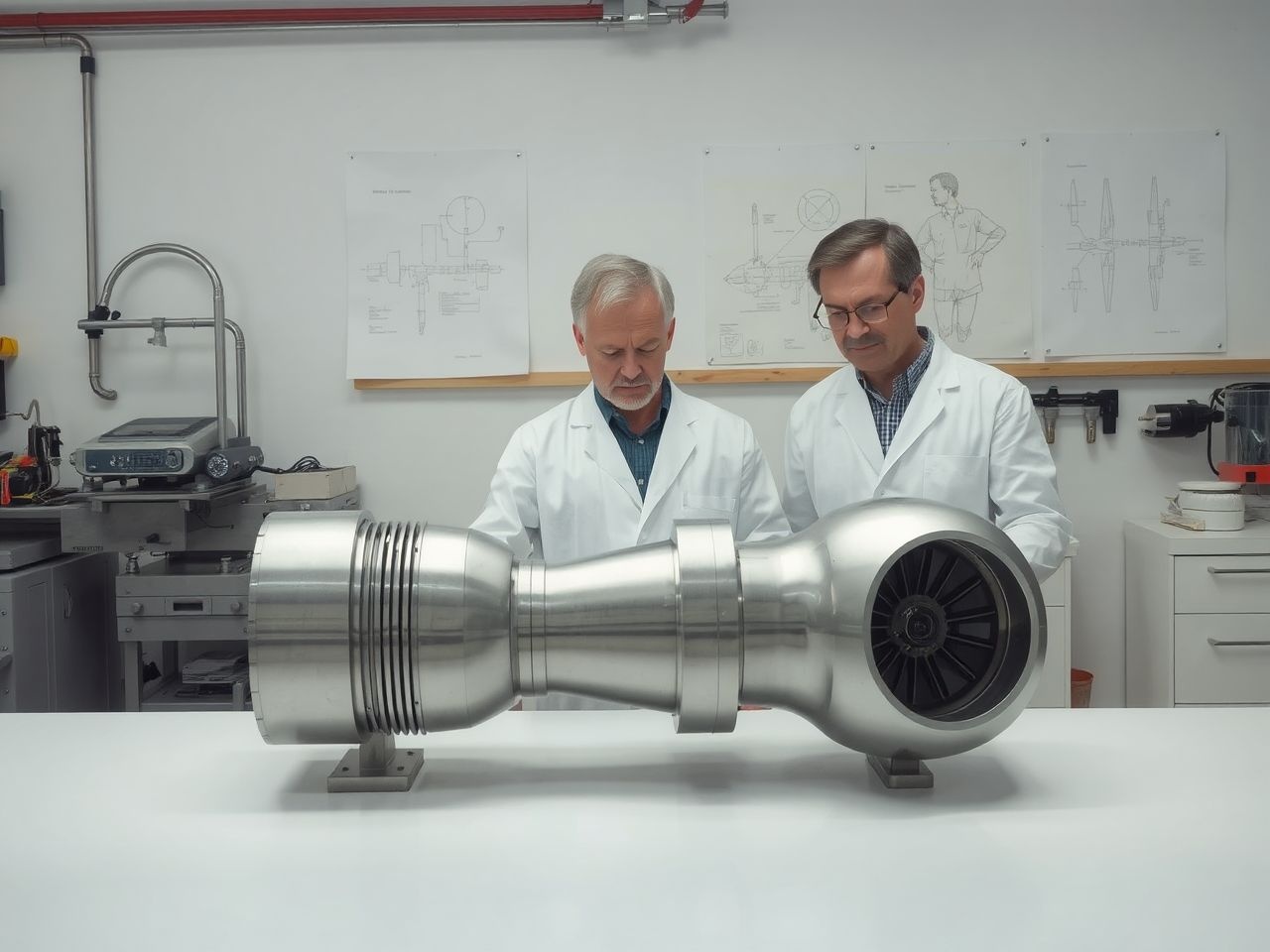 A Tesla turbina hatékonyságát modern anyagok és precíziós technikák növelték.
