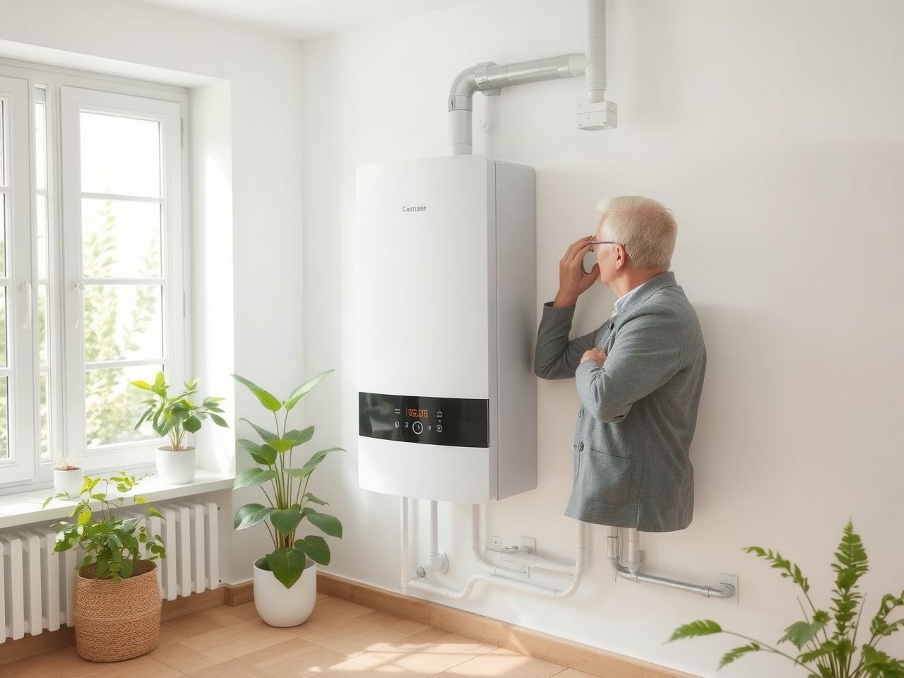 A kondenzációs kazán csökkenti a CO2-kibocsátást fenntartható fűtéssel.