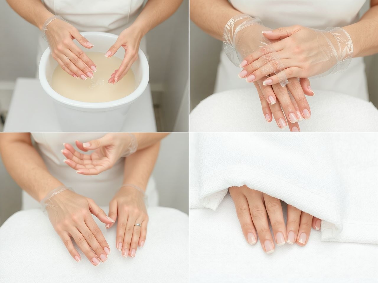 A paraffinos kézápolás mélyen táplálja és regenerálja a bőrt.