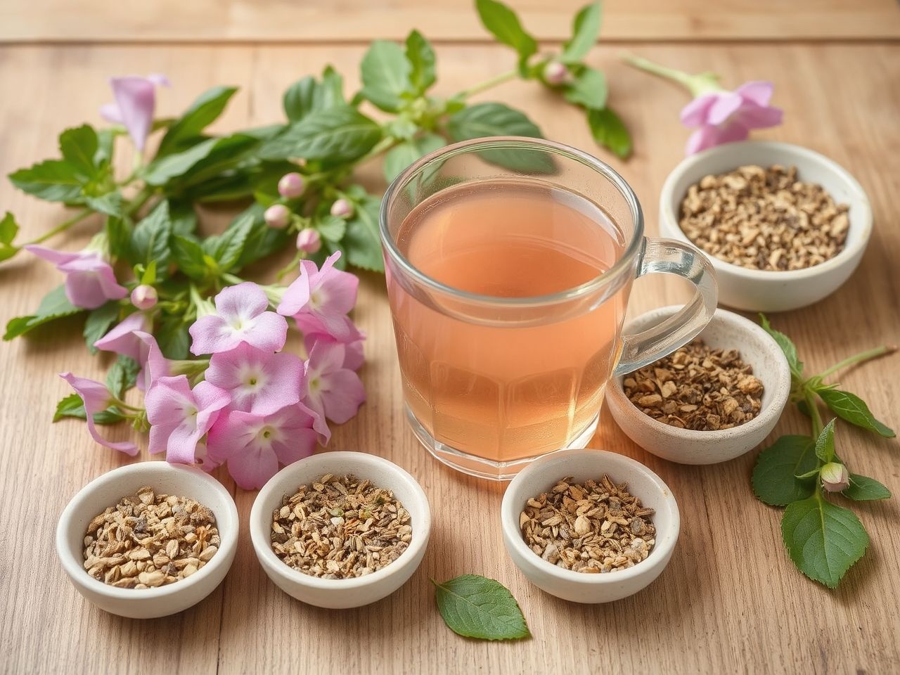 A mályva tea fokozza más gyógynövények gyulladáscsökkentő hatását.