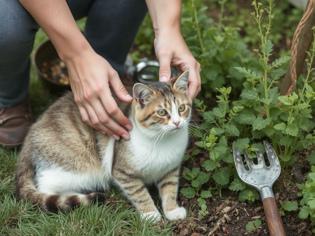 Macskák elkerülése érdekében használjunk természetes, vegyszermentes növényvédőt.