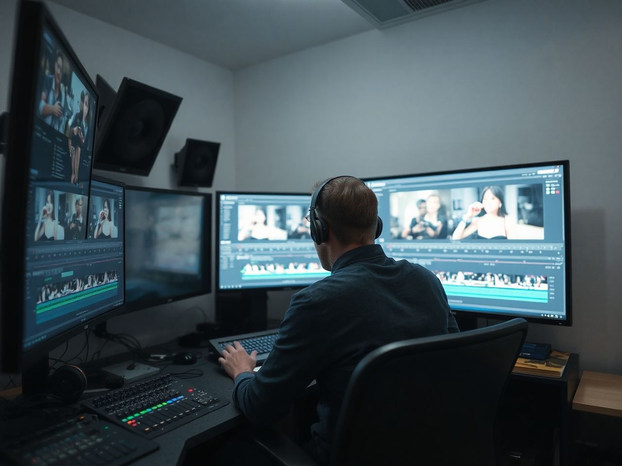 A timecode pontos szinkronizációt és gördülékeny vágást biztosít.