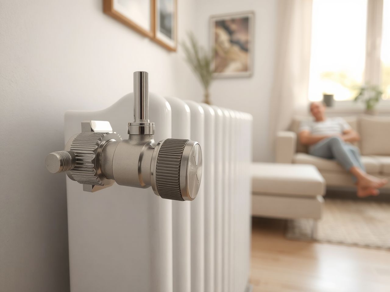 A hőfokszabályzós szelep energiatakarékos, kényelmes hőmérsékletszabályzást biztosít.