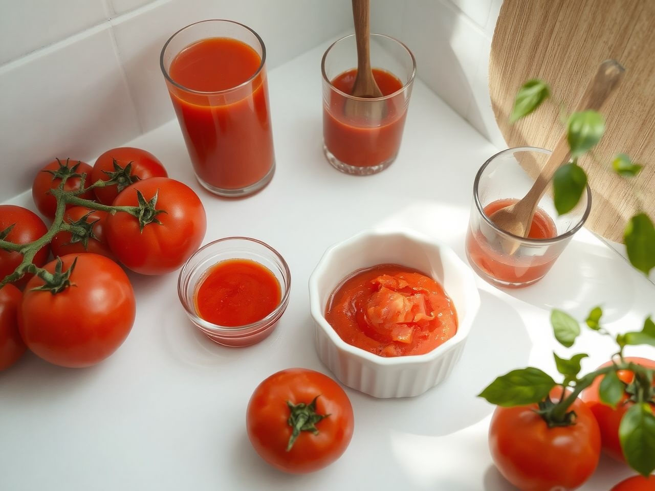 A paradicsom természetes C-vitaminja ragyogóvá varázsolja bőröd.