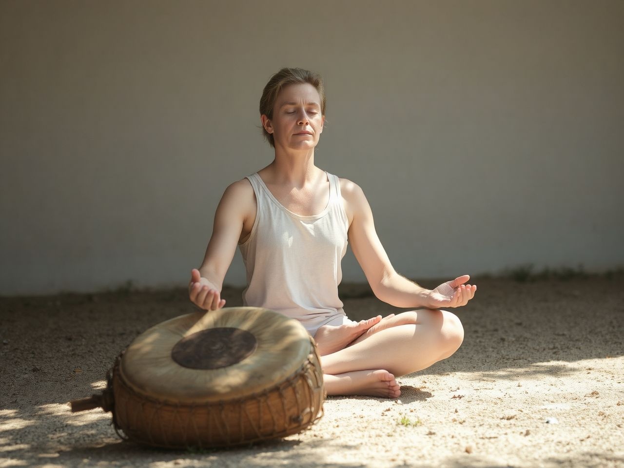 A sámándob ritmusa mély meditációs állapotba vezet.