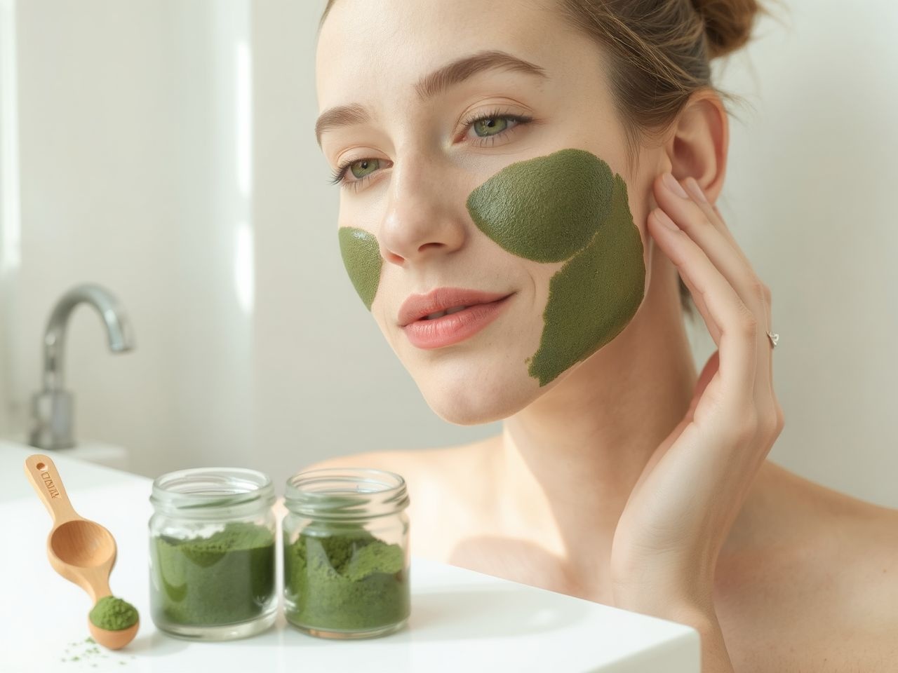 A spirulina külsőleg revitalizálja és hidratálja a bőrt.