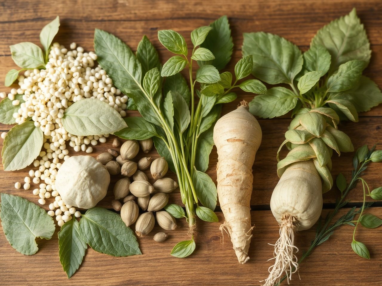A quinoa és a ginseng gazdag természetes szaponinforrások.