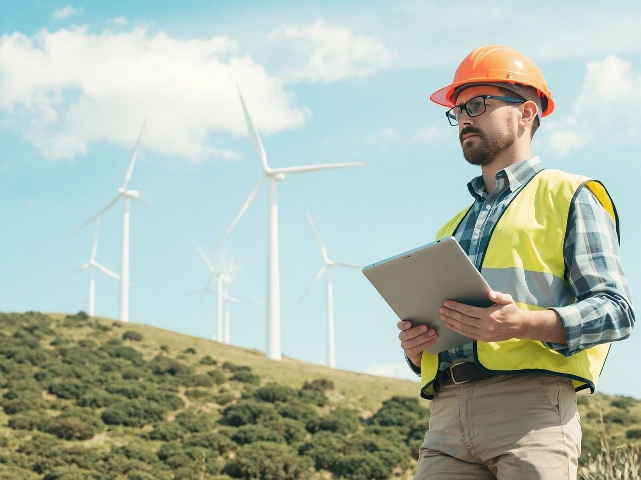 A mesterséges intelligencia optimalizálja a szélenergia termelését hatékonyan.