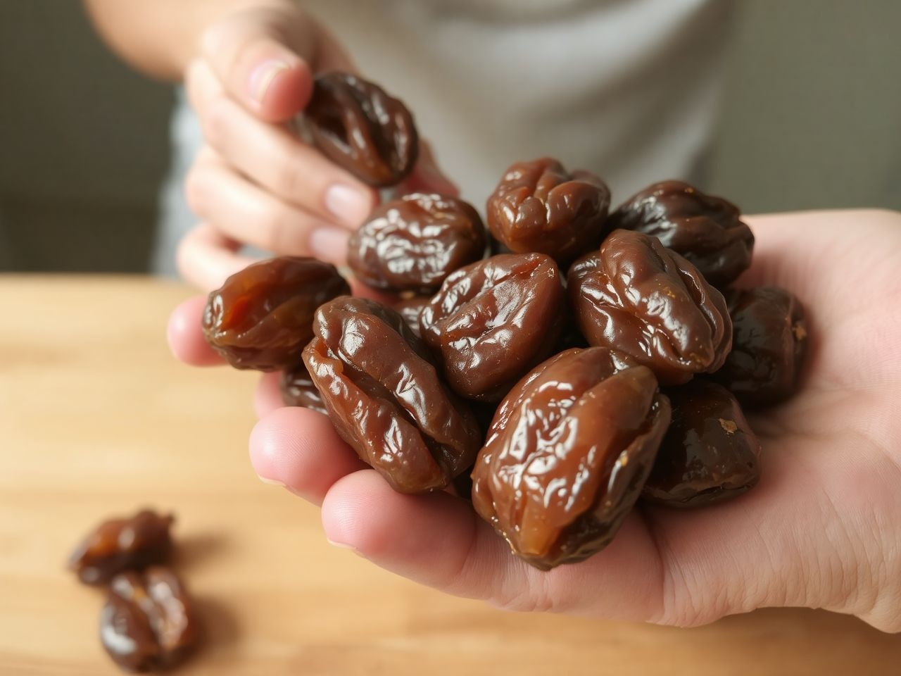Az aszalt datolya természetes cukrokkal gyors energiaforrást biztosít.