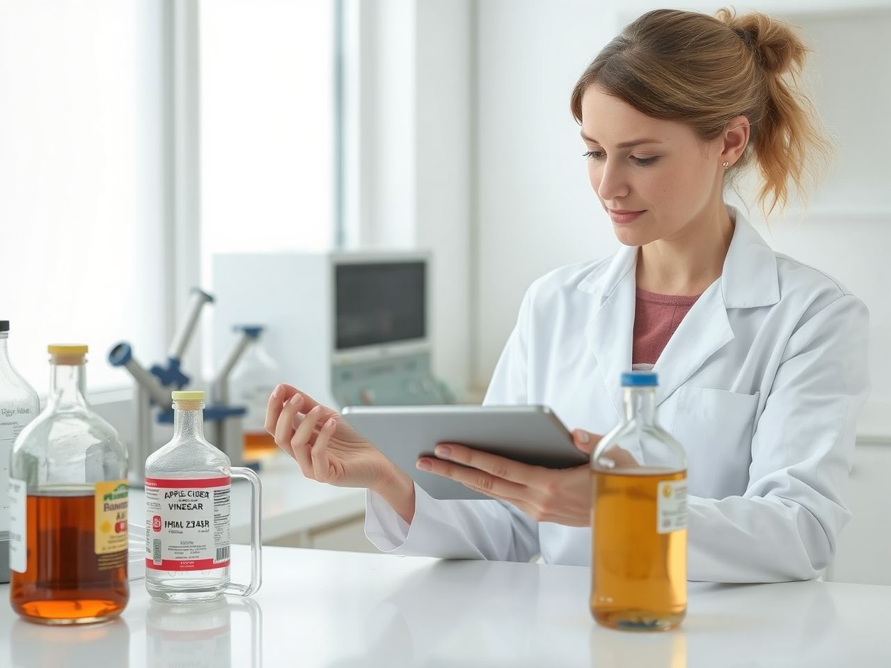 Az almaecet csökkentheti a vérnyomást humán vizsgálatok szerint.