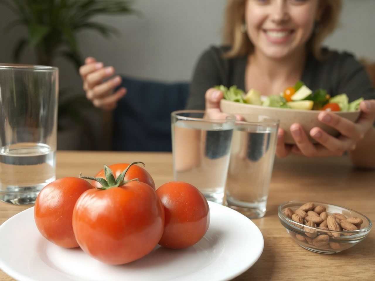 A paradicsom segíti a vércukorszint stabilizálását és fogyást.