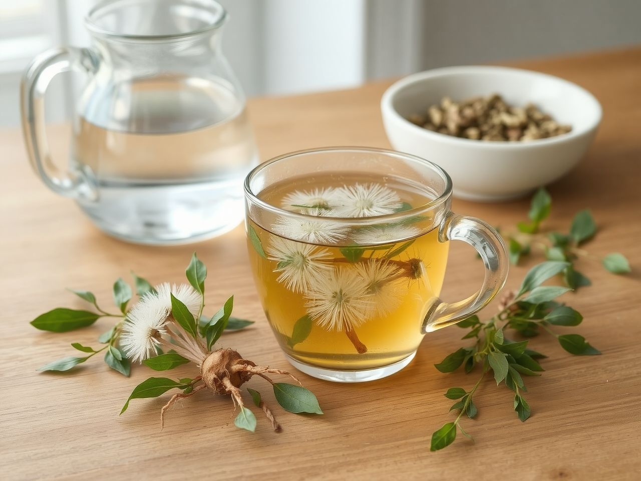 A gyermekláncfű tea természetes vízhajtóként támogatja a veseműködést.