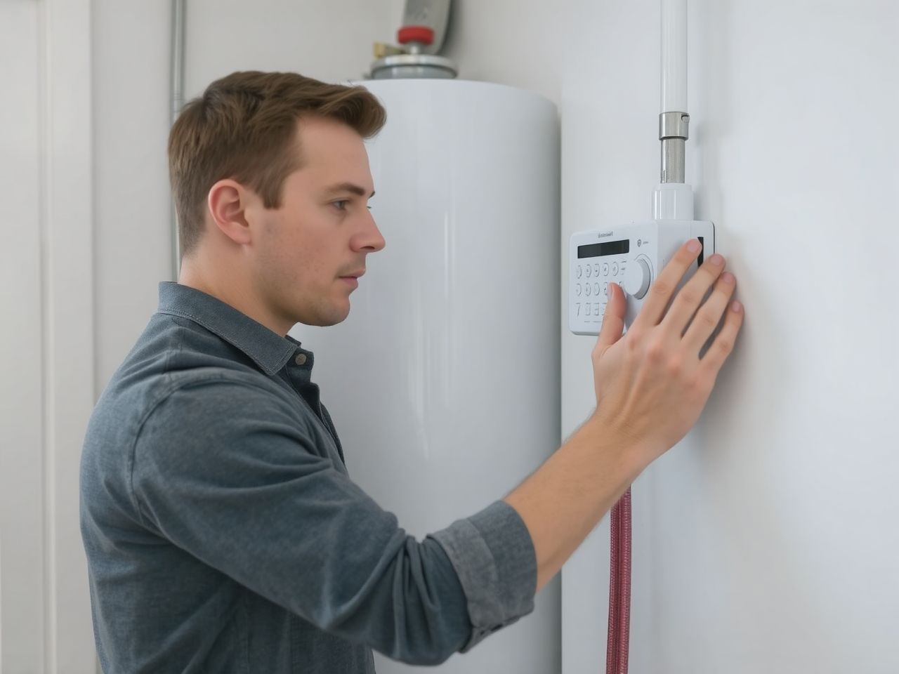 A bojler óra segít csökkenteni az energiaszámlát és a fogyasztást.