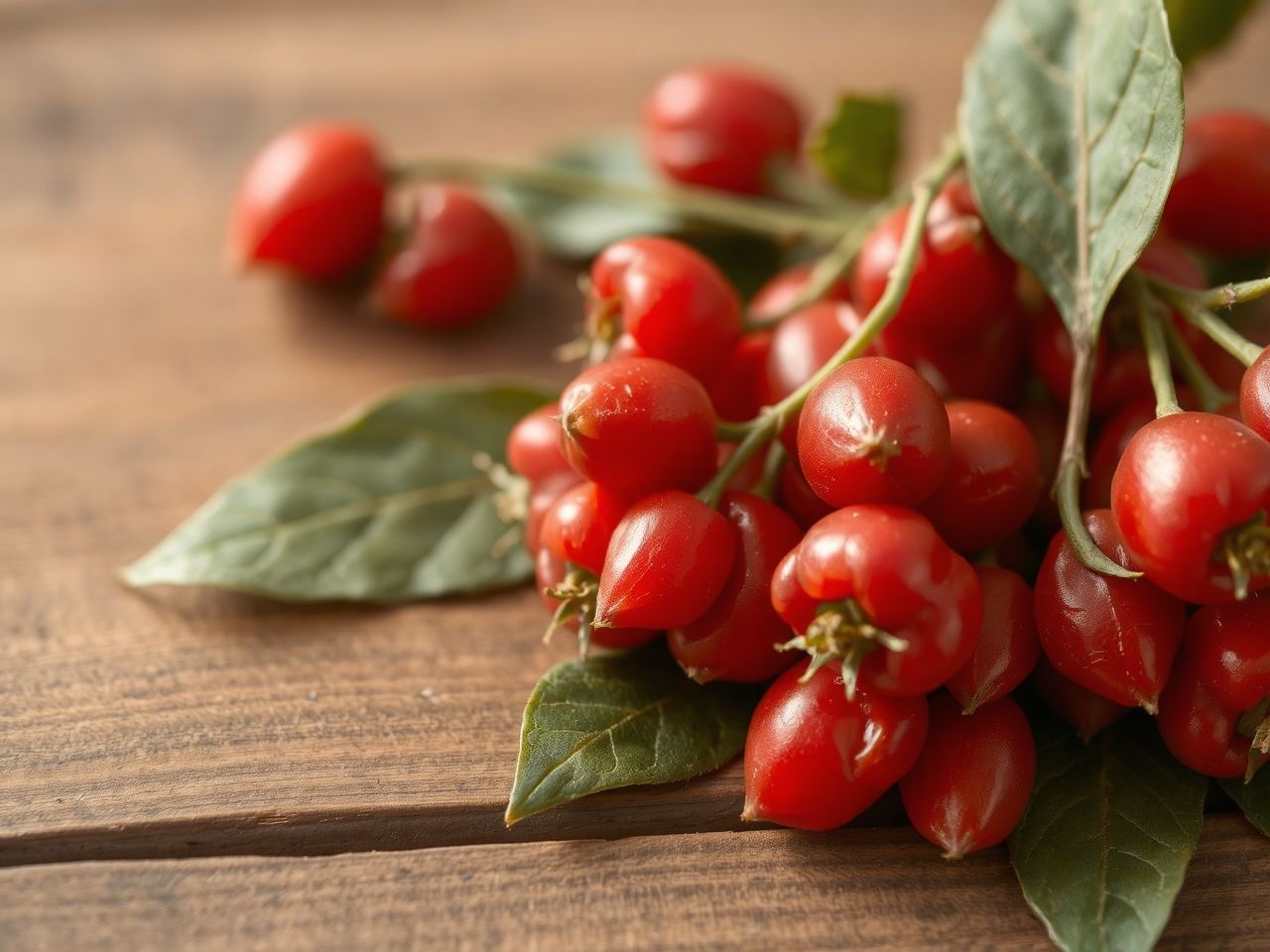 A goji bogyó gazdag antioxidánsokban, támogatja az immunrendszert.