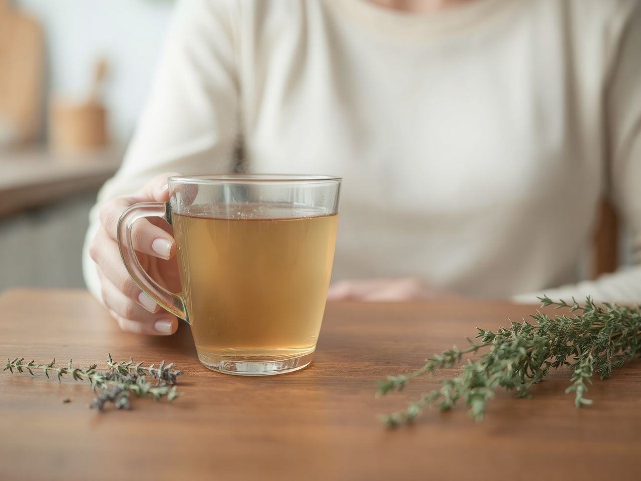 A kakukkfű tea természetes köptetőként enyhíti a köhögést.