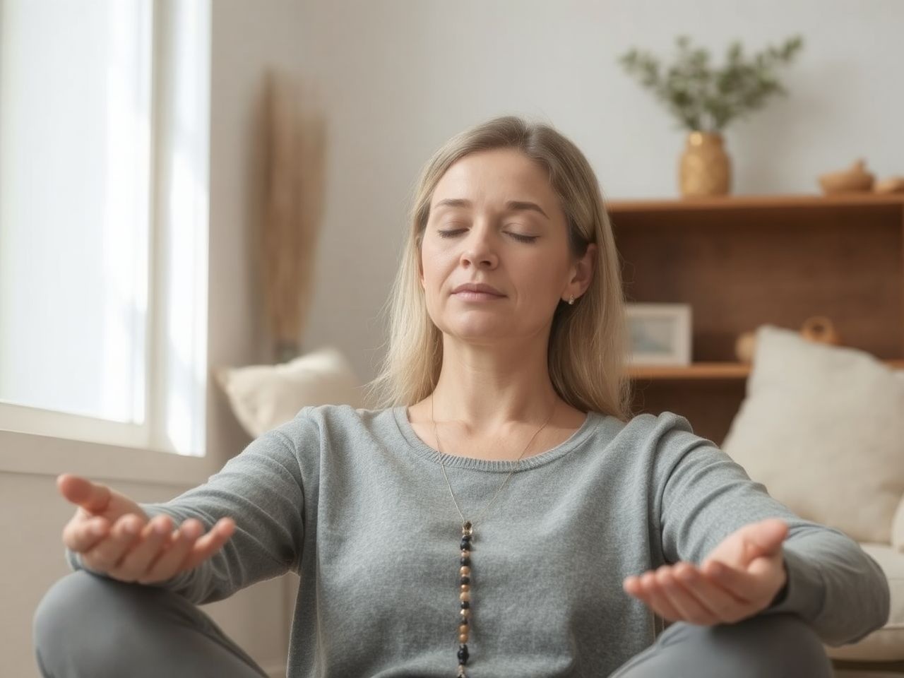 A rózsafüzér ismétlése csökkenti a stresszt és fokozza a nyugalmat.
