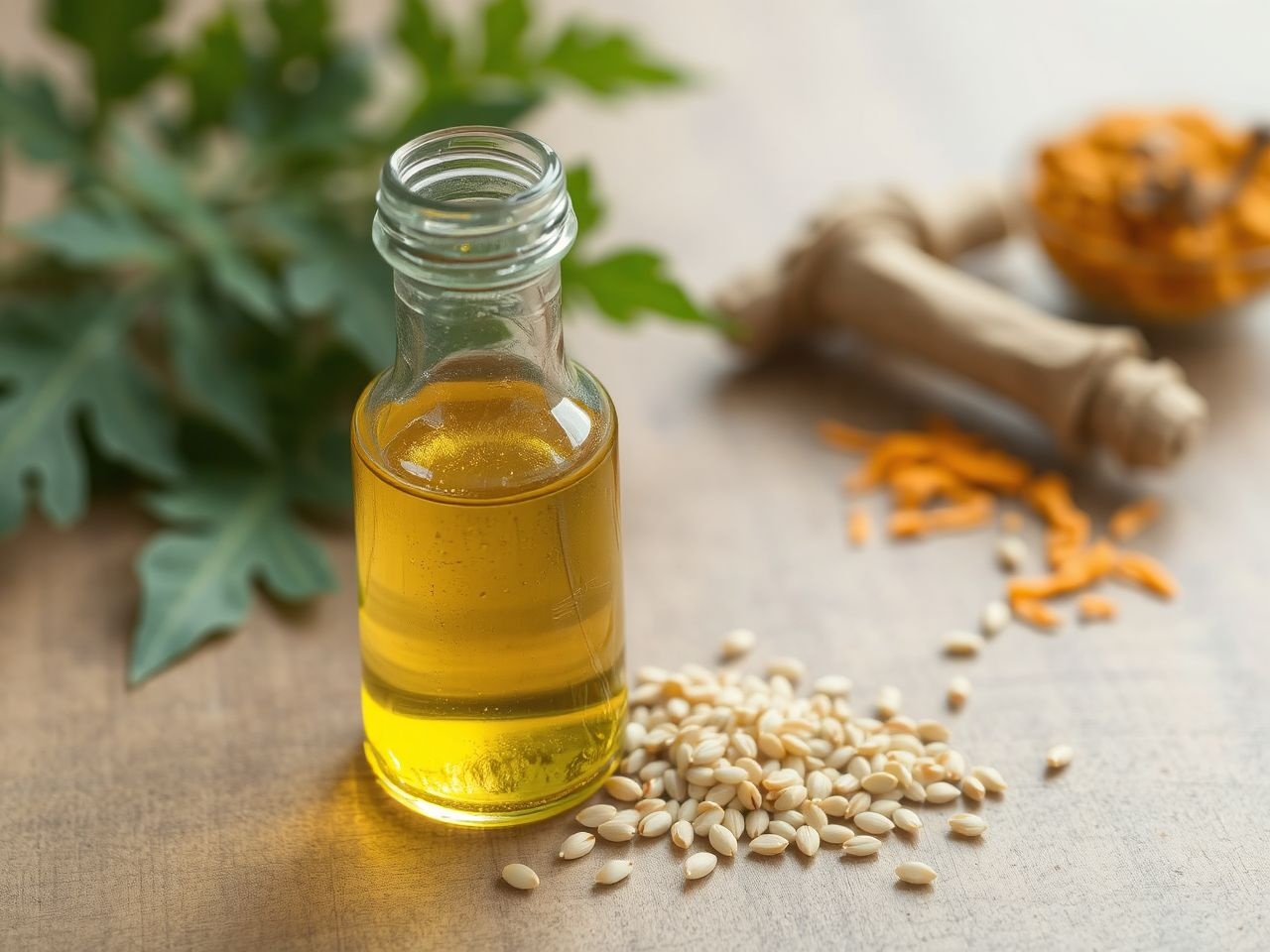 A szezámmagolaj gyulladáscsökkentő és méregtelenítő hatású Ayurveda szerint.