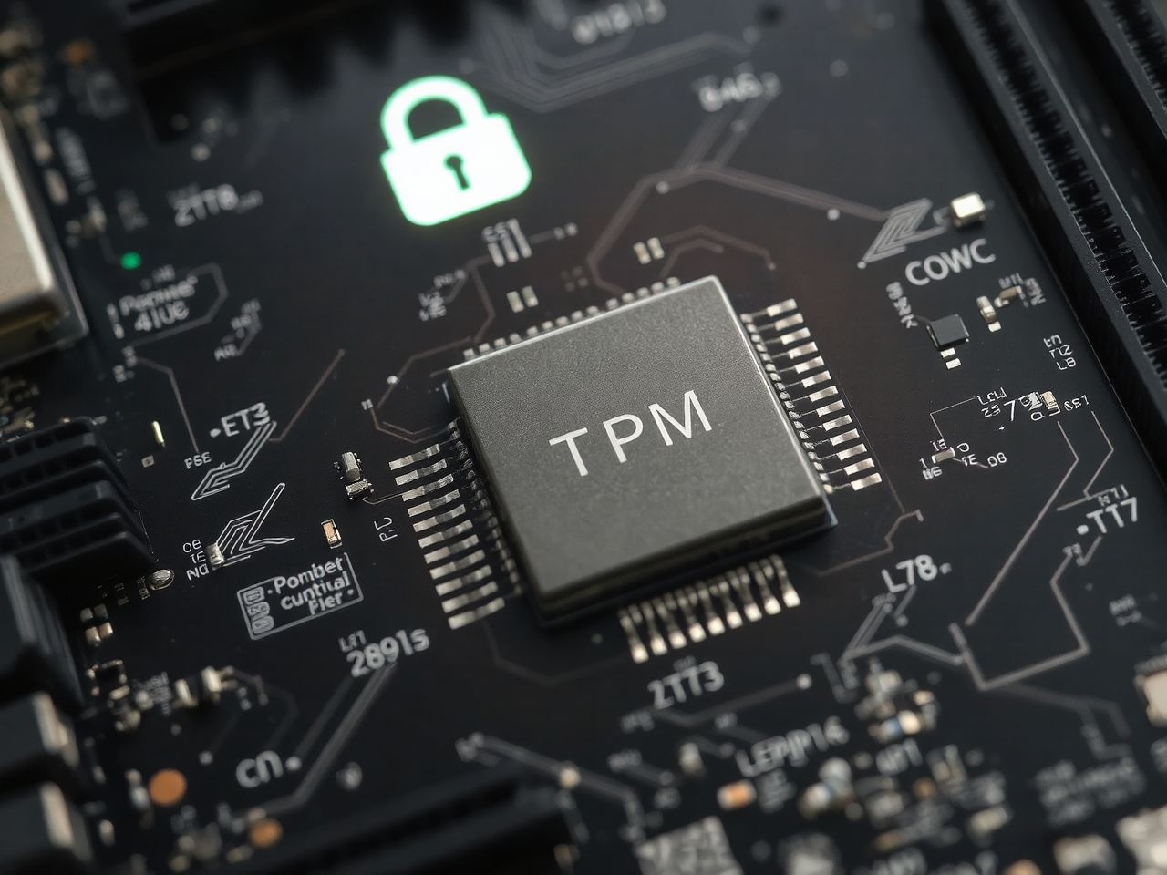A TPM ellenőrzi a rendszerindítás integritását a Secure Boot során.