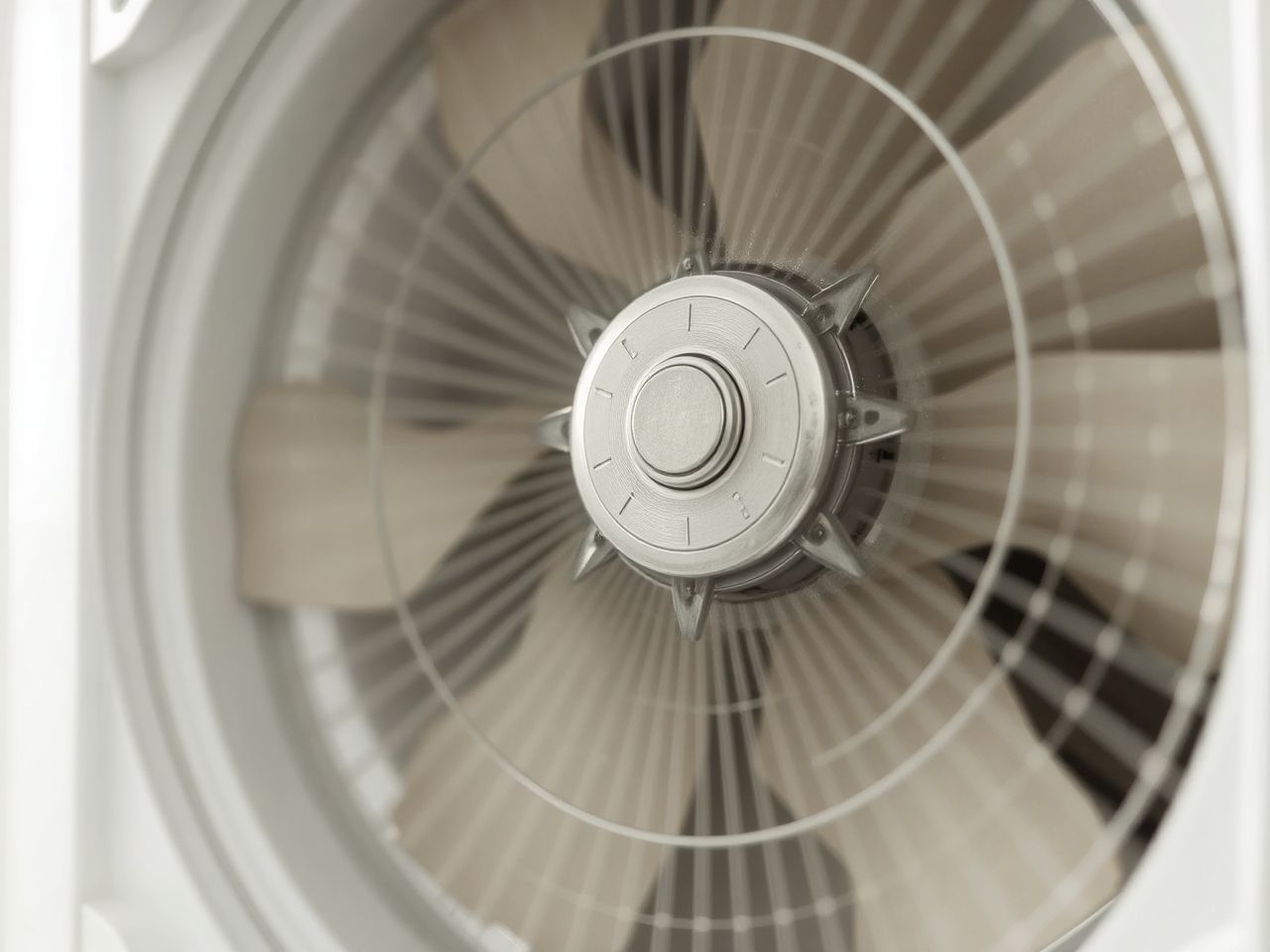 A ventilátor lapátjai alakítják a légáramlás erősségét és irányát.