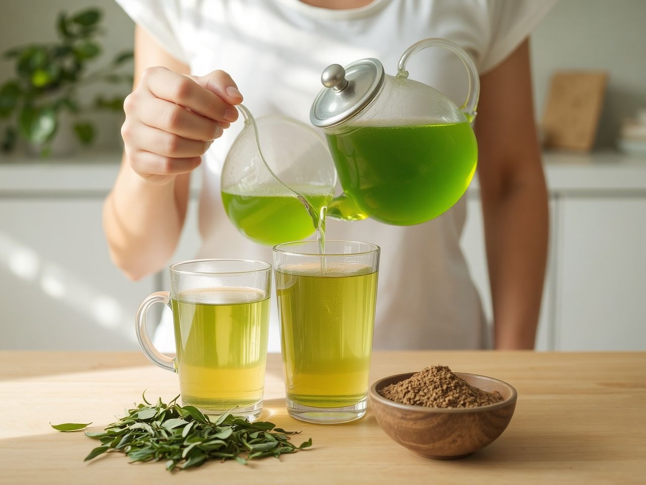 A zöld tea antioxidánsai segítenek megőrizni a látást.