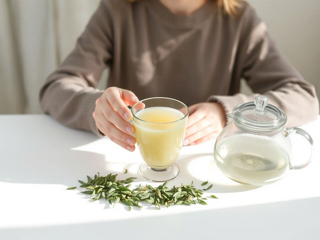 A zöld tea antioxidánsai segítik a szem egészségének megőrzését.