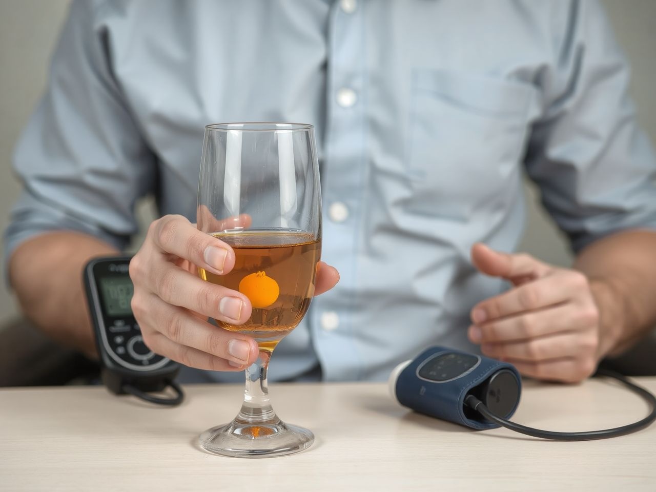 A túlzott alkoholfogyasztás tartósan emeli a vérnyomást és károsítja a szívet.