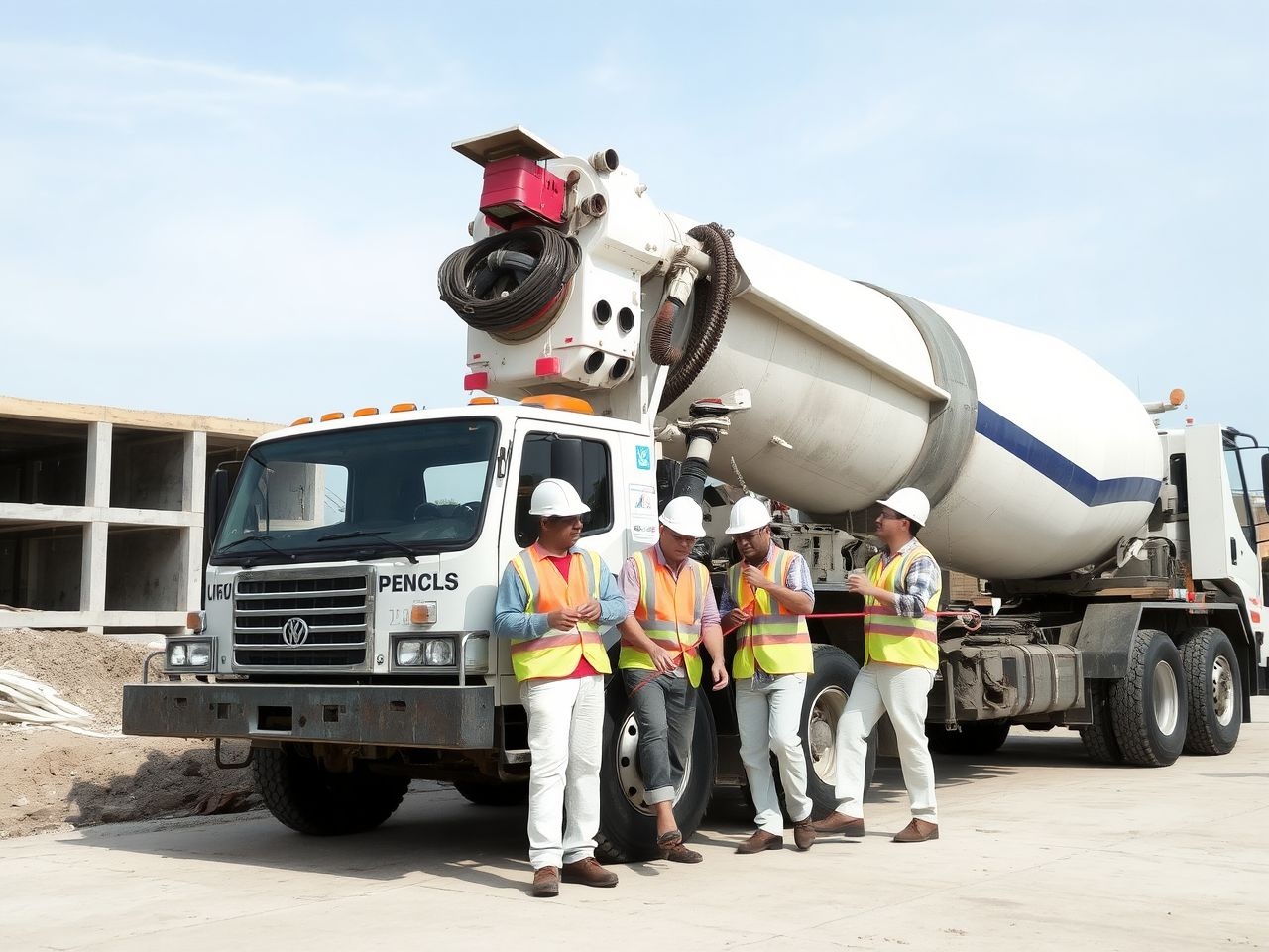 A betonpumpa gyorsabb betonozást és kevesebb munkaerőt biztosít.