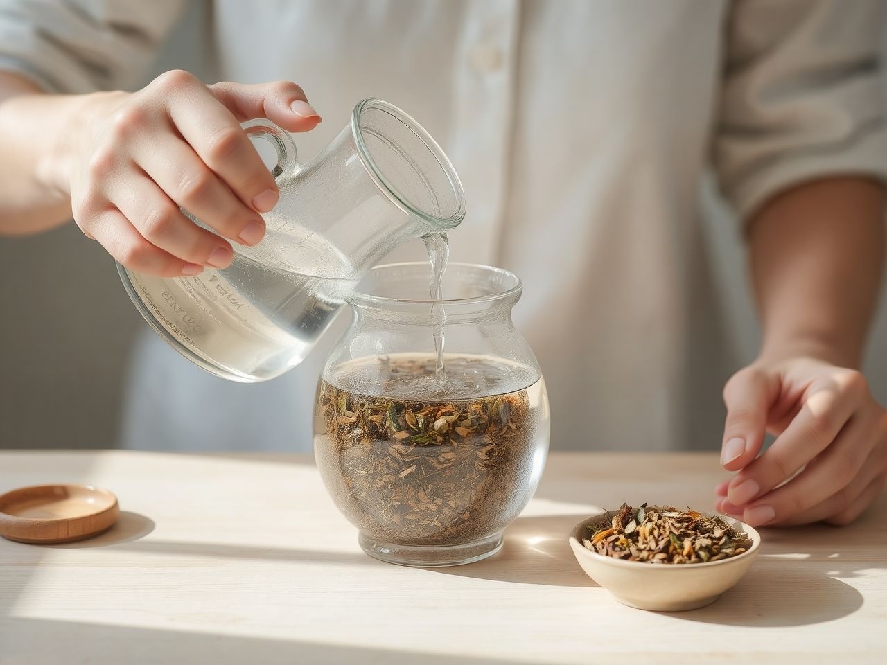 Az epe tea fogyasztása étkezés előtt segíti az emésztést.